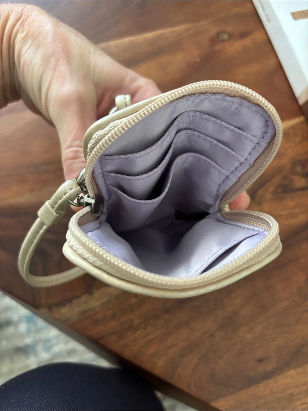Coach compact wristlet